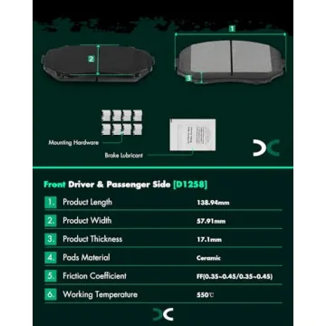 Ceramic Brake Pads for Ford, Lincoln, and Mazda | SCITOO