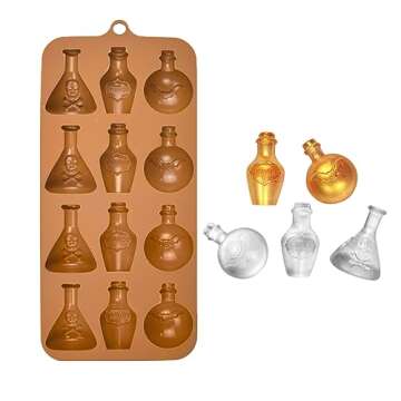 Halloween Candy Molds - 3PCS Potion Bottle Silicone Molds