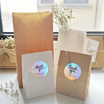 Thank You for Supporting My Small Business Stickers