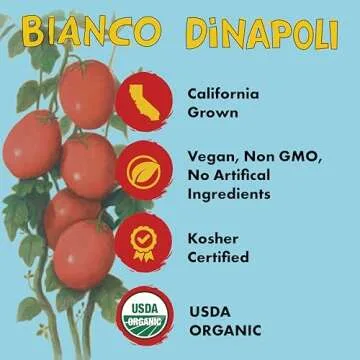 Bianco DiNapoli Organic Crushed Tomatoes for Authentic Dishes