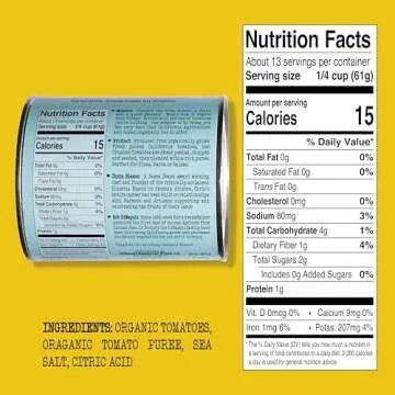 Bianco DiNapoli Organic Crushed Tomatoes for Authentic Dishes