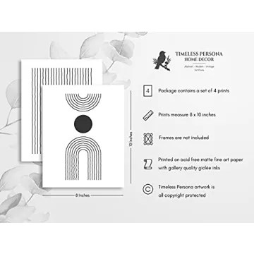 Second Sun Collection Timeless Persona Mid Century Art Prints