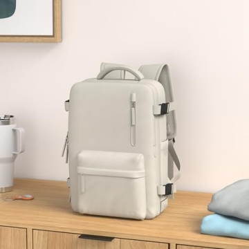 Waterproof Travel Backpack Women USB Charging Flight Approved