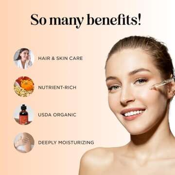 Pure Organic Pumpkin Seed Oil for Hair and Skin Care