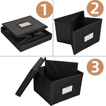 Lukeline Greeting Card Organizer with 15 Dividers for 140+ Cards