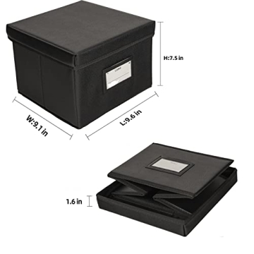 Lukeline Greeting Card Organizer with 15 Dividers for 140+ Cards