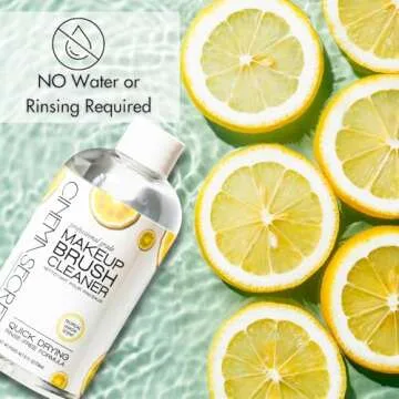 Cinema Secrets Professional Makeup Brush Cleaner, 32 fl oz, Lemon