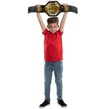 UFC Role Play Championship Belt, One Size Fits All - Authentic Look and Detail, Be The Ultimate Fighting Champion - Ready for Playtime Wrestling & Boxing