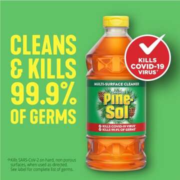 Pine-Sol All Purpose Multi-Surface Cleaner, Original Pine, 40 Ounces (Package May Vary)