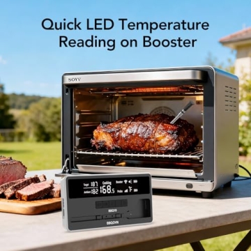 Btclink WiFi Smart Meat Thermometer with 7 Sensors