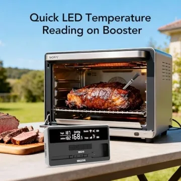 Btclink WiFi Smart Meat Thermometer with 7 Sensors