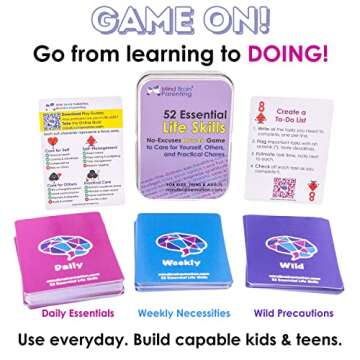 Mind Brain Emotion Therapy Card Games for Teens