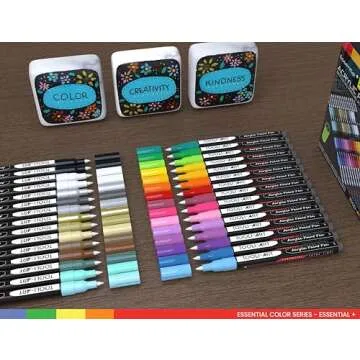 TOOLI-ART Acrylic Paint Pens - Vibrant Multisurface Creativity for All Ages!