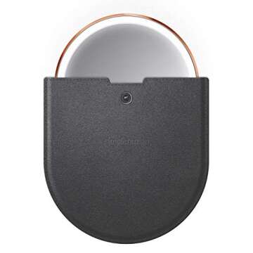 simplehuman ST3031 10cm Pouch Mount Sensor Mirror Compact, Rose Gold Stainless Steel