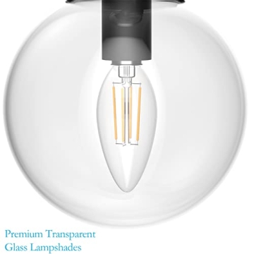 Ralbay Matte Black Vanity Light Fixtures Vintage Style