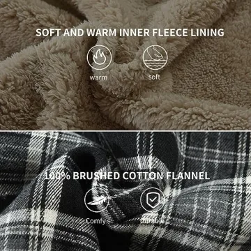 Plaid Flannel Jacket for Men - Cozy & Stylish