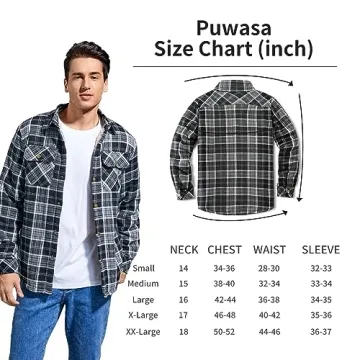 Plaid Flannel Jacket for Men - Cozy & Stylish