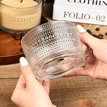 TIMIFTE Vintage Coffee Mugs Set of 4 with Lids and Spoons