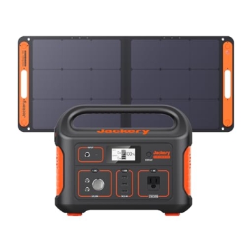 Jackery Solar Generator Explorer 500, 518Wh Portable Power Station Mobile Lithium Battery Pack with ...