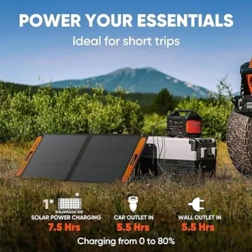 Jackery Explorer 500 Portable Power Station with Solar Panel