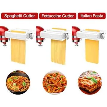 RETHONE 3-in-1 Pasta Maker Attachment for KitchenAid