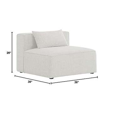 Stylish Modular Sofa - Meridian Armless Cube Collection