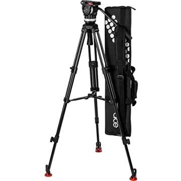 Sachtler Ace XL 75mm Fluid Head with 75/2 3-Section Aluminum Tripod and Mid-Level Spreader