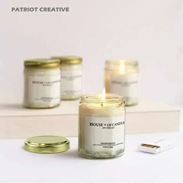 Hexagon Glass Jars with Gold Lids - 30pcs 6oz