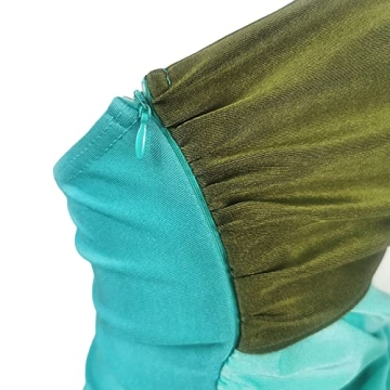 Argeousgor Stylish Newspaper Printed Tube Dress for Women