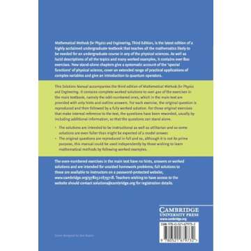 Std Sol Math Meth Phys Engin 3rd