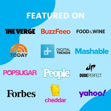 Portable Cereal Cup - No Spoon, XL Blue