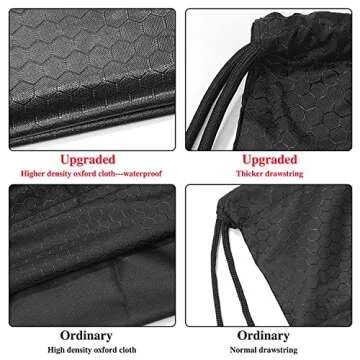 Waterproof Drawstring Backpack for Gym and Travel