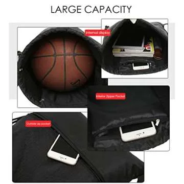 Waterproof Drawstring Backpack for Gym and Travel