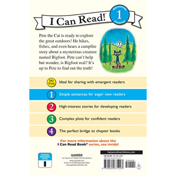Pete the Cat Goes Camping - Perfect for Early Readers