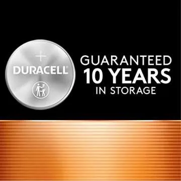 Duracell CR2025 Battery, Safety Features, 4 Count Pack