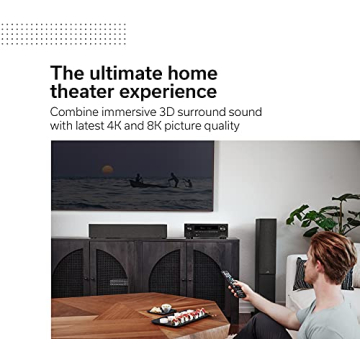 Denon AVR-X1700H AV Receiver with Dolby Atmos & 8K HDMI