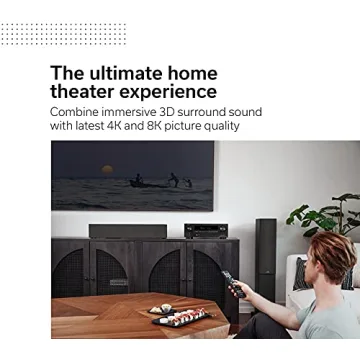 Denon AVR-X1700H AV Receiver with Dolby Atmos & 8K HDMI