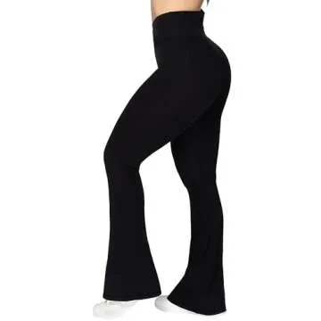 Sunzel Flare Leggings for Yoga and Casual Wear