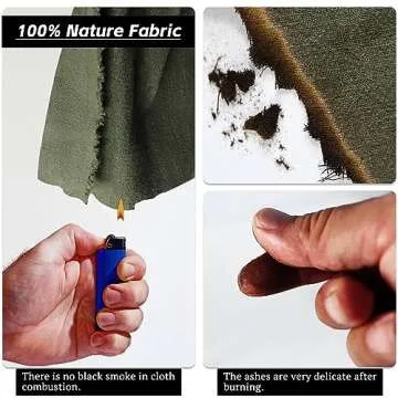 AmHoo Pack of 2 Linen Pillow Covers with Tassels Fringed Decorative Rustic Natural Throw Pillowcase Cushion for Couch Sofa Bedroom 20 x 20-Inch Beige