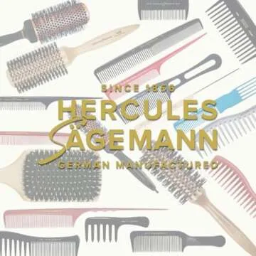 Hercules Sägemann Magic Star Comb, Anti-Static for Long Hair