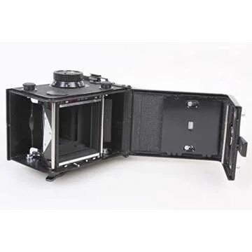 YASHICA MAT 124 G TLR Medium Format Vintage Film Camera with 80MM Lens + Strap/Cap/New Battery Working Meter Like New Mint