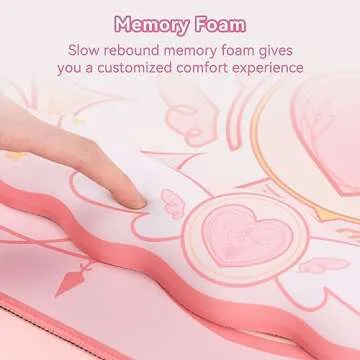 GeekShare Kawaii Mouse Pad Wrist Rest - Perfect for Gaming