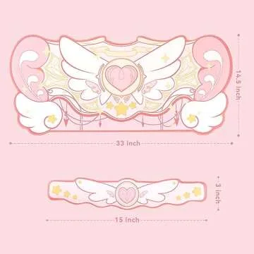GeekShare Kawaii Mouse Pad Wrist Rest - Perfect for Gaming