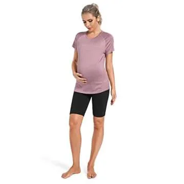 Comfy Maternity Yoga Shorts - Supportive & Stylish
