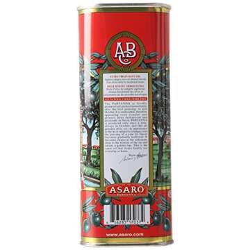 Partanna Extra Virgin Olive Oil, 34 Ounce