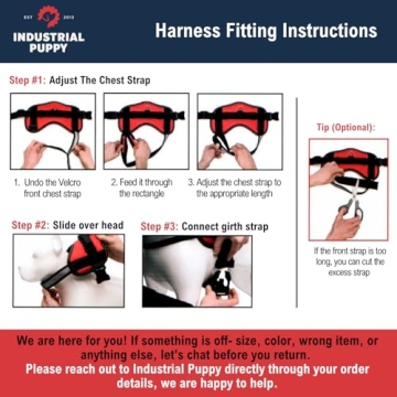 Heavy Duty Service Dog Training Vest with Reflective Straps