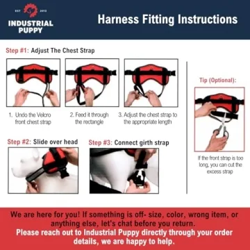 Heavy Duty Service Dog Training Vest with Reflective Straps