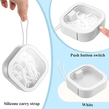 Kathfly Portable Hair Accessory Organizer - Stackable Storage Box