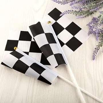 30 Checkered Flags for Racing Events and Celebrations