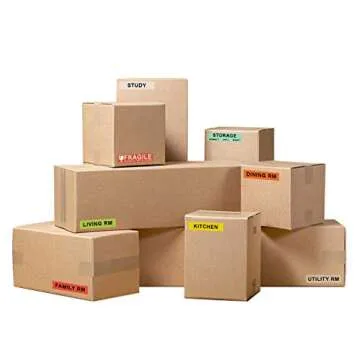 Printholic 960 Count Moving Labels for Easy Organization